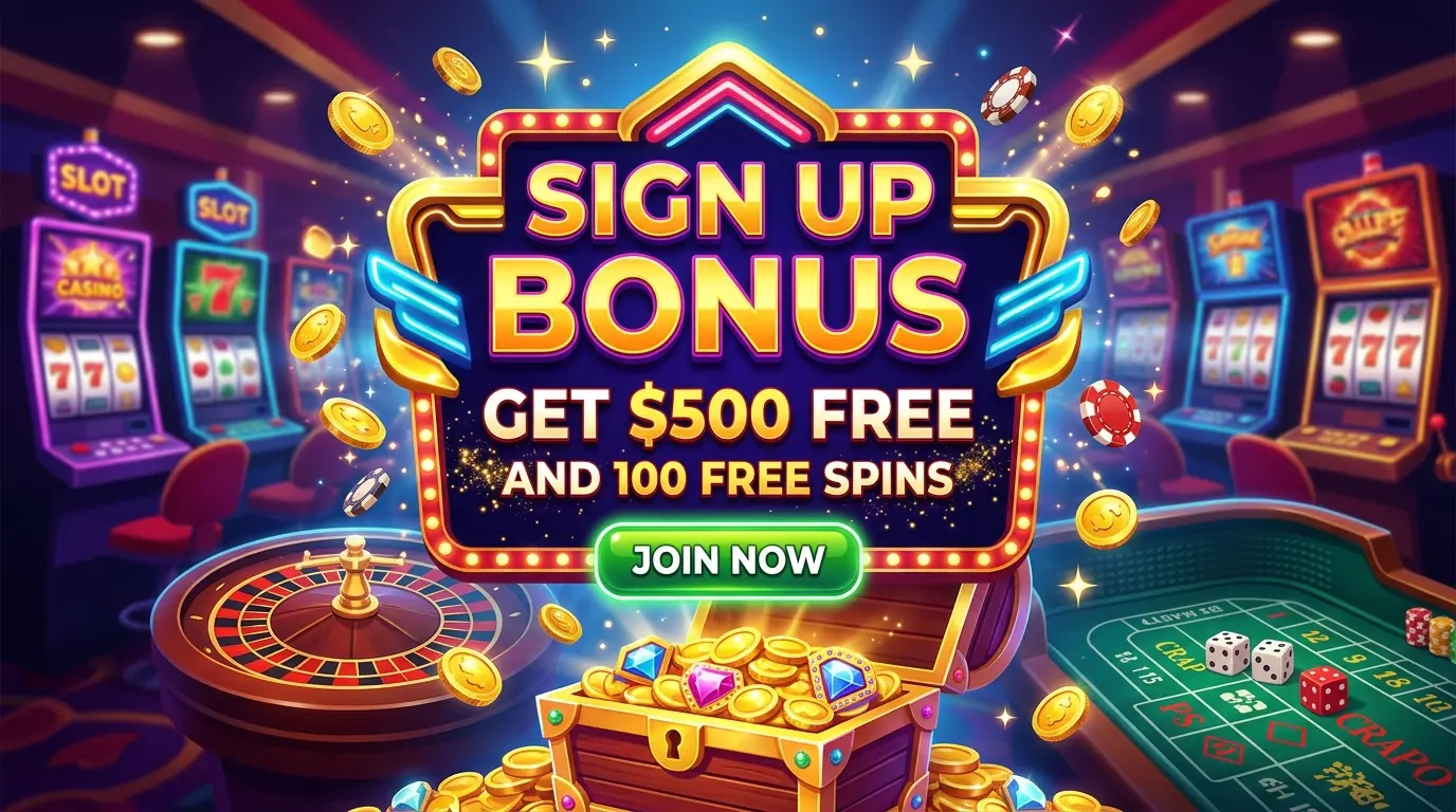 Simsinos casino sign up bonus